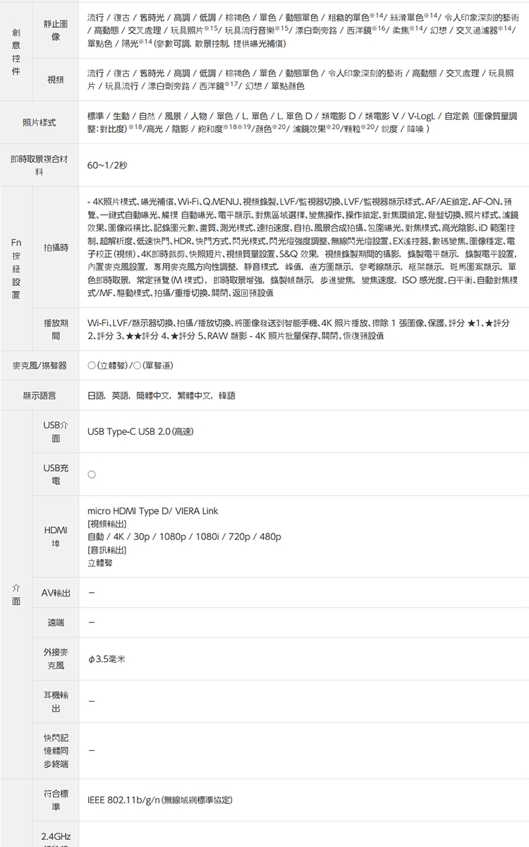 Panasonic國際牌 G100D - 詳情8