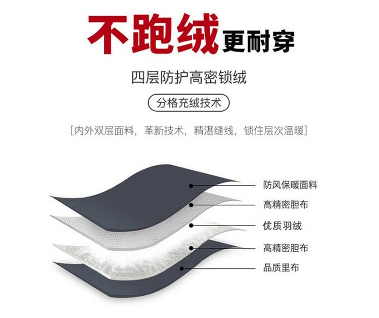 内外双层面料,革新技术,精湛缝线,锁住层次温暖