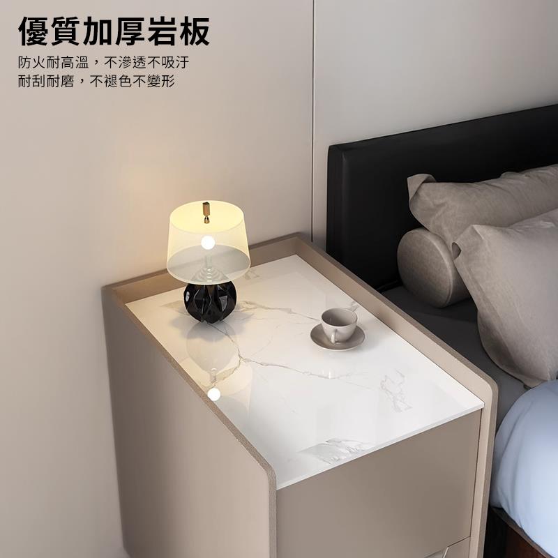 優質加厚岩板 防火耐高溫,不滲透不吸汙 耐刮耐磨,不褪色不變形 