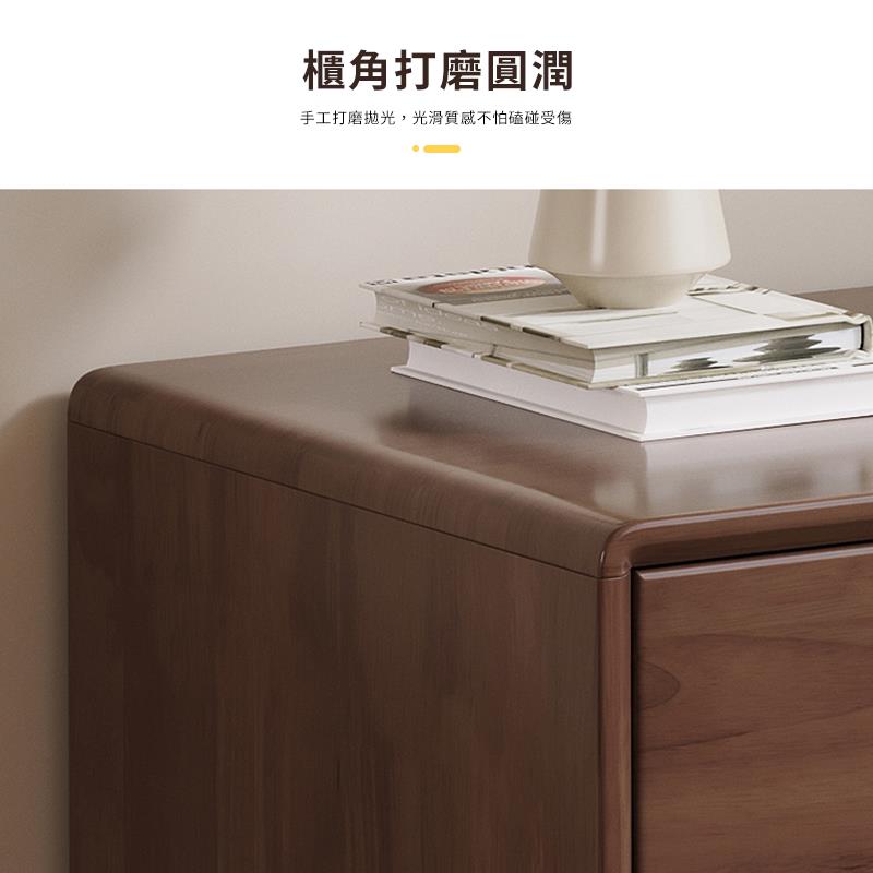 櫃角打磨圓潤 手工打磨拋光,光滑質感不怕磕碰受傷 
