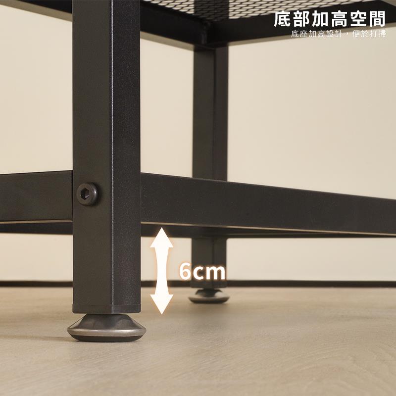 底部加高空間 底座加高設計,便於打掃 