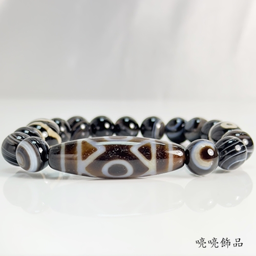 貴重！藏傳天珠☆龍眼天珠(大)☆