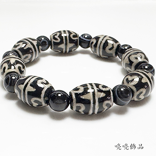 蓮花天珠 喨喨飾品】藏傳蓮花天珠手鍊A819|手鍊/手珠|ETMall東森購物網