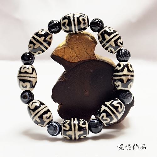 蓮花天珠 喨喨飾品】藏傳蓮花天珠手鍊A819|手鍊/手珠|ETMall東森購物網