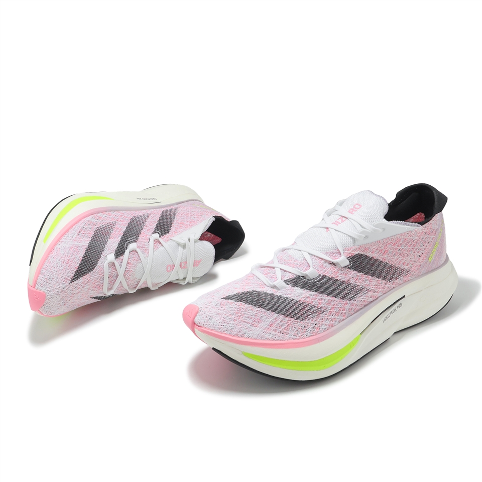 Id3617 adidas 競速跑鞋 Adizero Prime X 2 Strung 男鞋 粉紅 黑 緩震 運動鞋 愛迪達 ID3617|慢跑鞋 ...