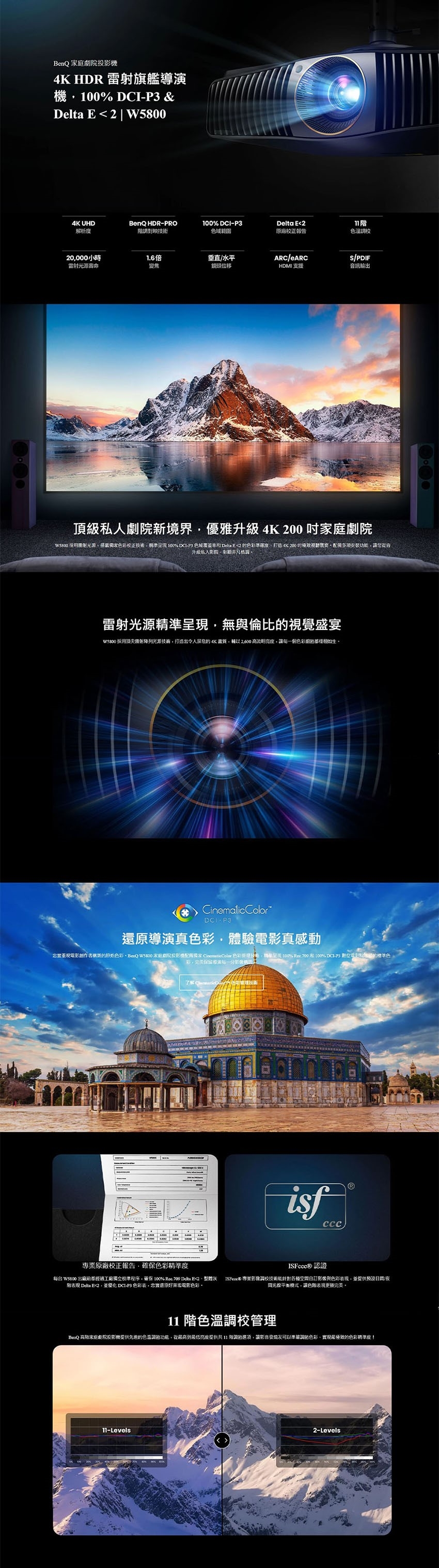 BenQ明碁 W5800 - 詳情1