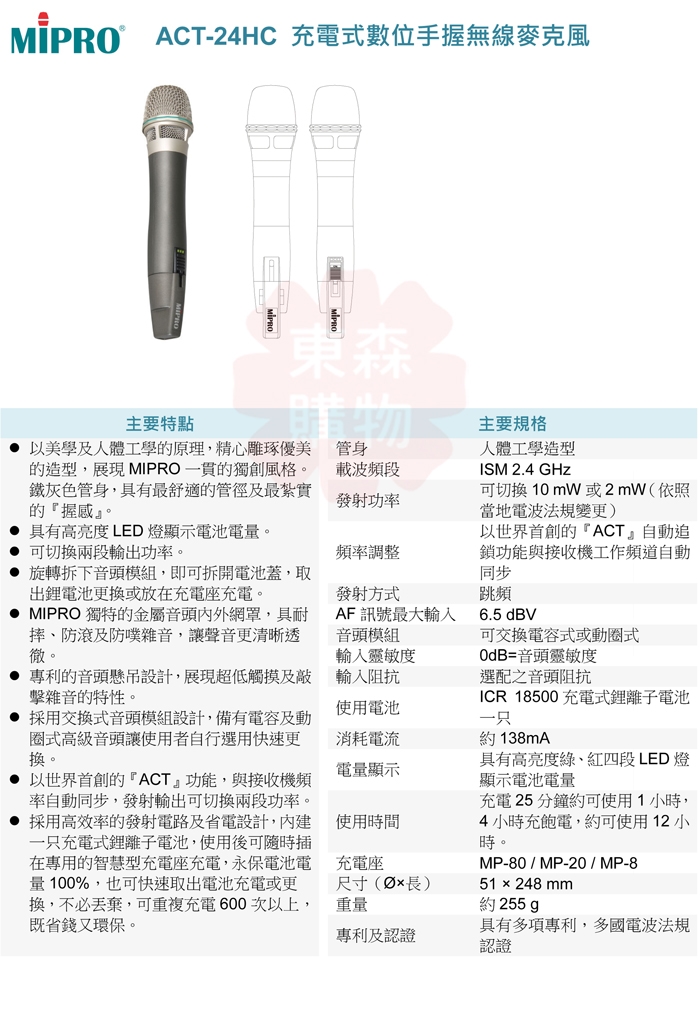 MIPRO嘉強 ACT-2489 - 詳情2