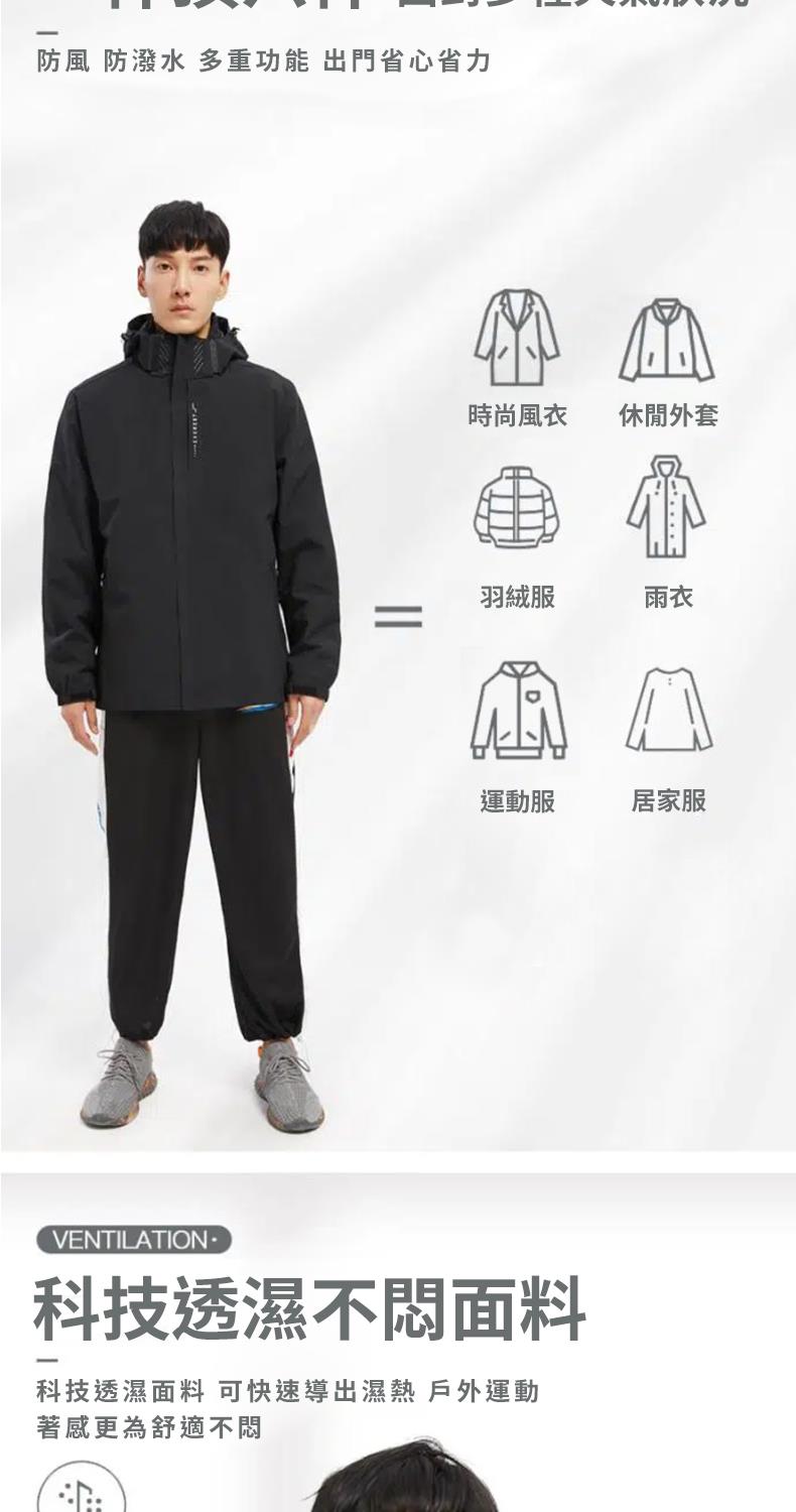 科技透濕面料 可快速導出濕熱 戶外運動