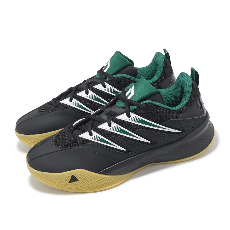 adidas 籃球鞋Dame Certified 3 男鞋黑綠里拉德緩震愛迪達JI1428