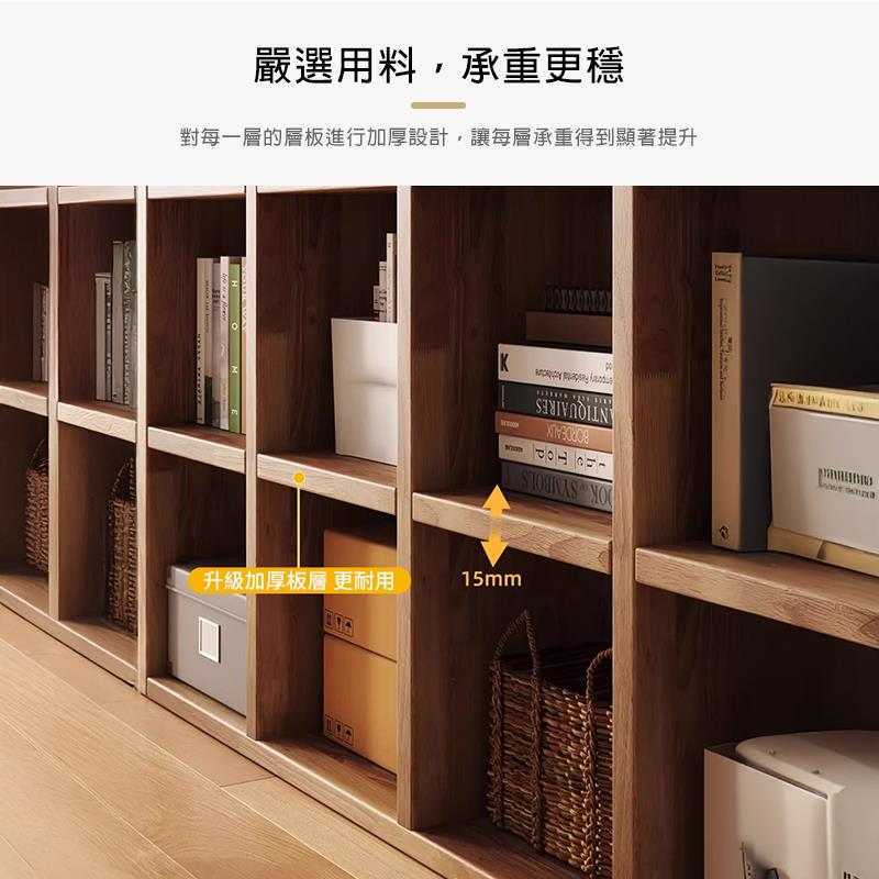 嚴選用料,承重更穩 對每一層的層板進行加厚設計,讓每層承重得到顯著提升 升級加厚板層 更耐用 