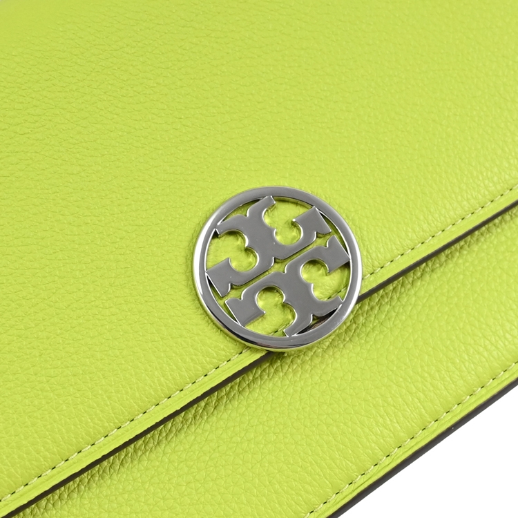 TORY BURCH 154675 Miller 金屬LOGO翻蓋肩背/斜背包.亮綠|手提包/側背包|ETMall東森購物網