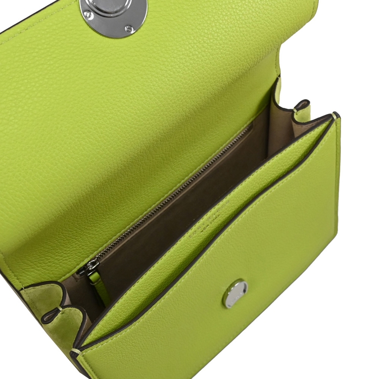 TORY BURCH 154675 Miller 金屬LOGO翻蓋肩背/斜背包.亮綠|手提包/側背包|ETMall東森購物網
