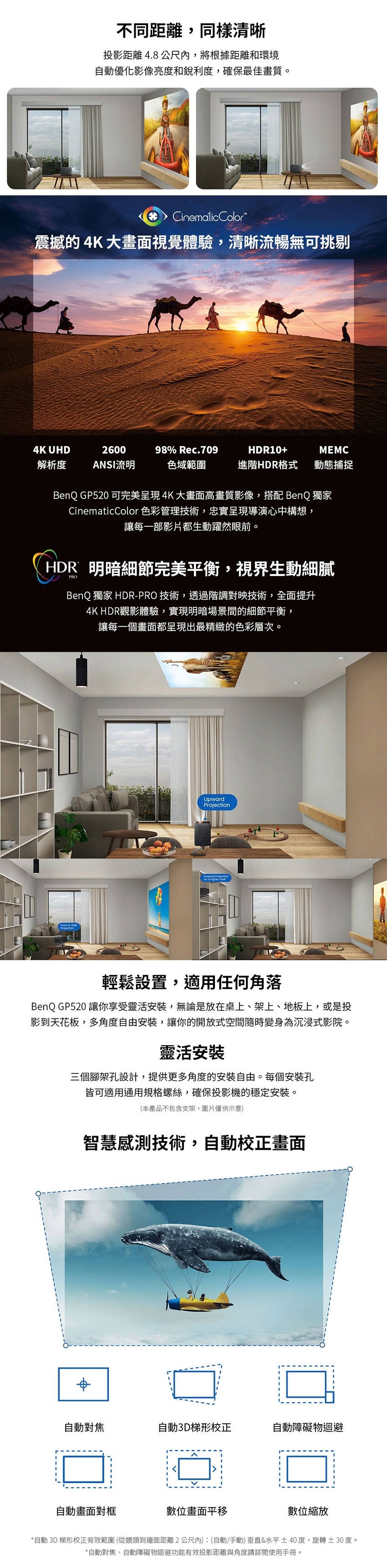 BenQ明碁 GP520 - 詳情1