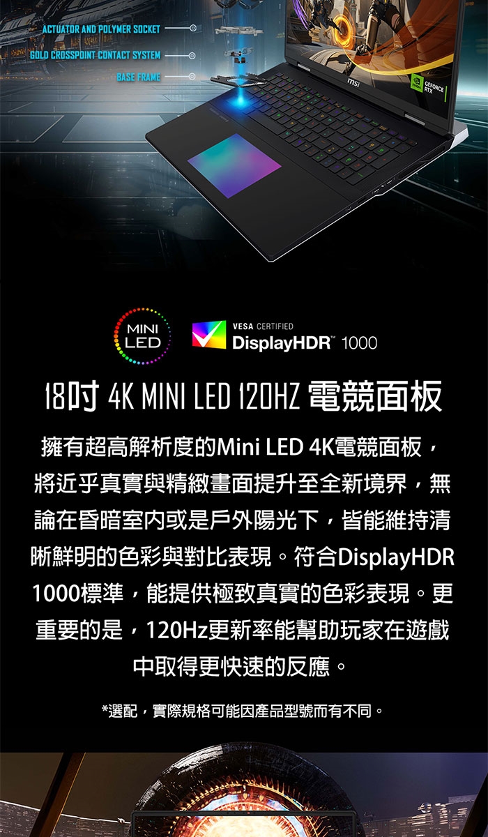 MSI微星 Titan A2XWJG-610TW - 詳情19