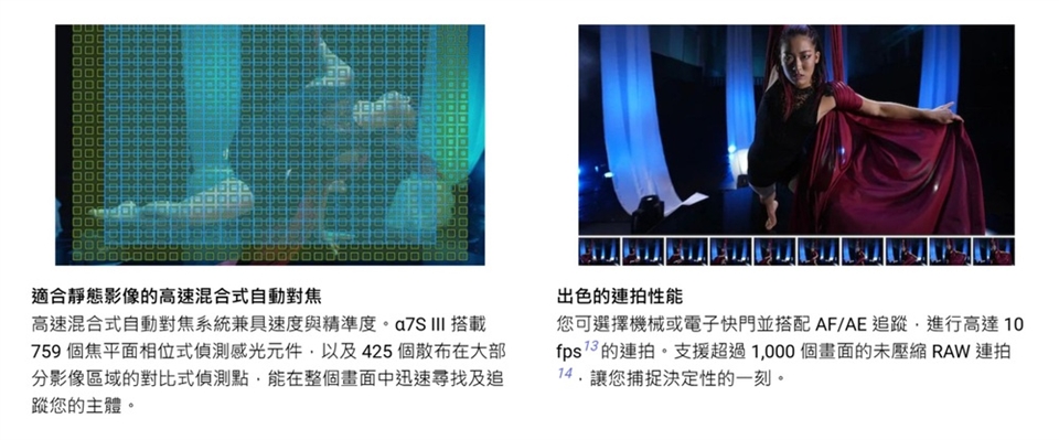 SONY索尼 A7S III ILCE-7SM3 - 詳情10