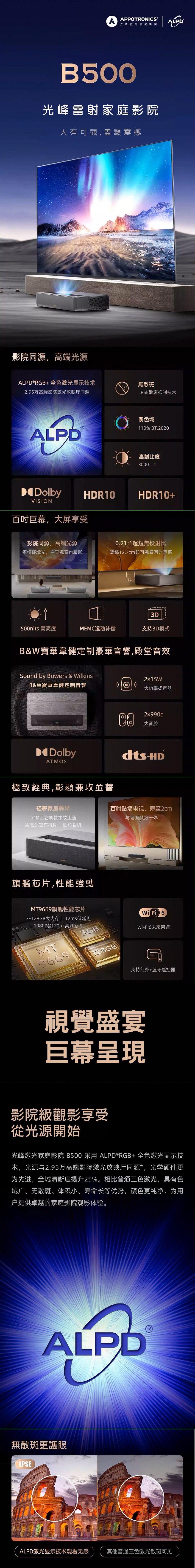 光峰 B500 - 詳情6