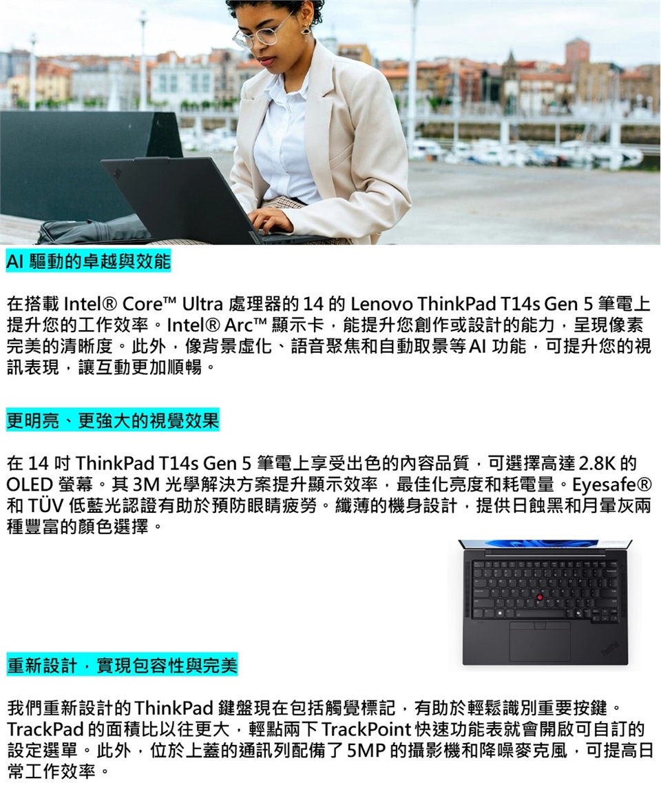 Lenovo聯想 ThinkPad T14s G5 - 詳情4