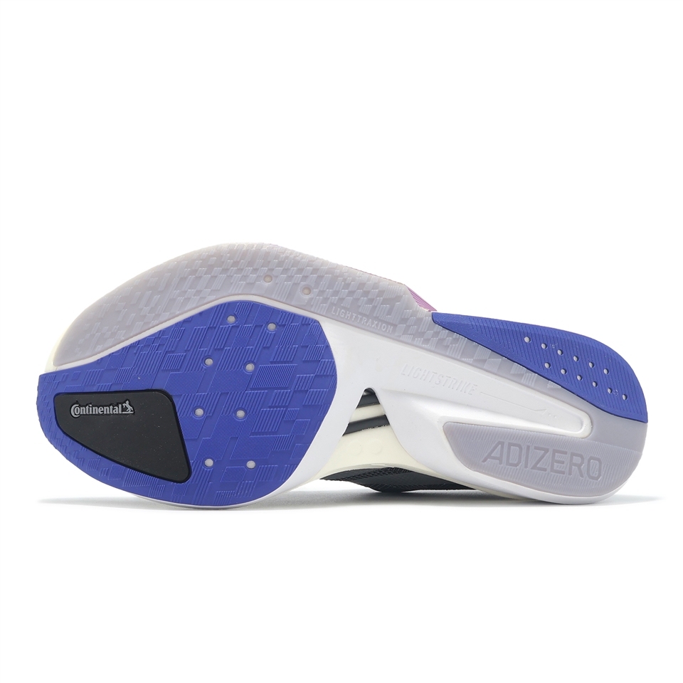 adidas 慢跑鞋Adizero Boston 13 W 女鞋黑銀緩震運動鞋愛迪達JS4950