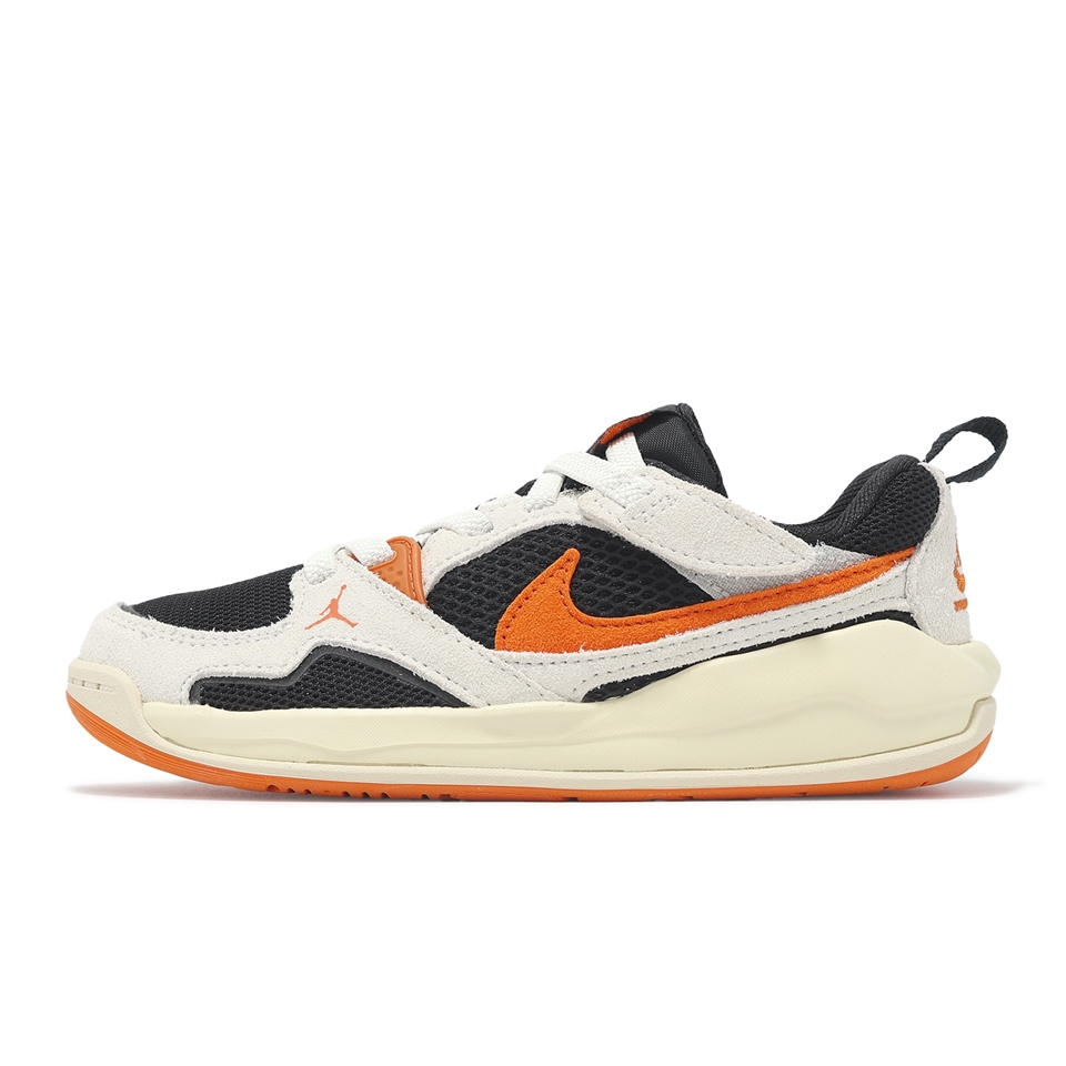 Nike 童鞋Jordan CMFT Era PS 中童灰黑橘復古麂皮喬丹HQ0507-018|休閒