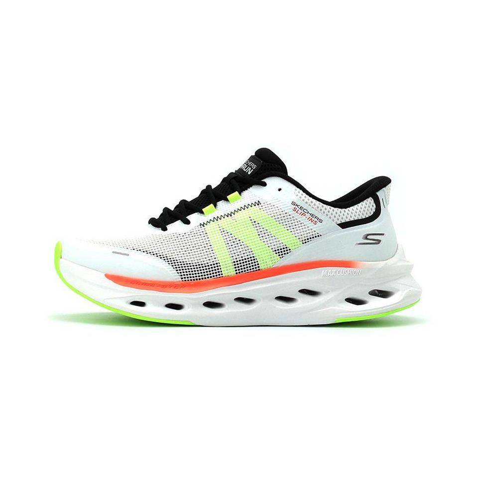 SKECHERS MAX CUSHIONING GLIDE STEP 瞬穿運動跑鞋 白 220422WMLT 男鞋|慢跑鞋|ETMall東森購物網