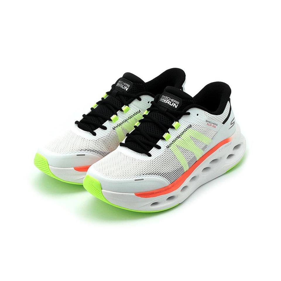 SKECHERS MAX CUSHIONING GLIDE STEP 瞬穿運動跑鞋 白 220422WMLT 男鞋|慢跑鞋|ETMall東森購物網