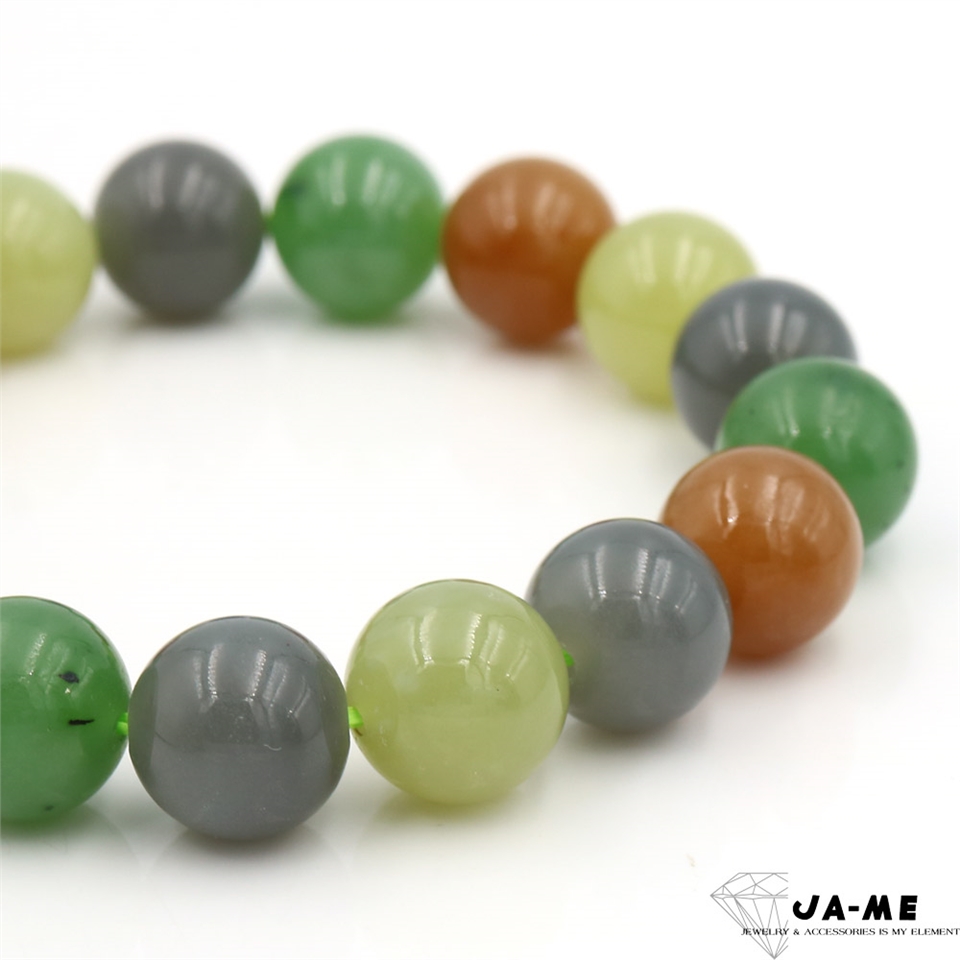 JA-ME】天然和田玉高配版多寶手串12mm|手鍊|ETMall東森購物網