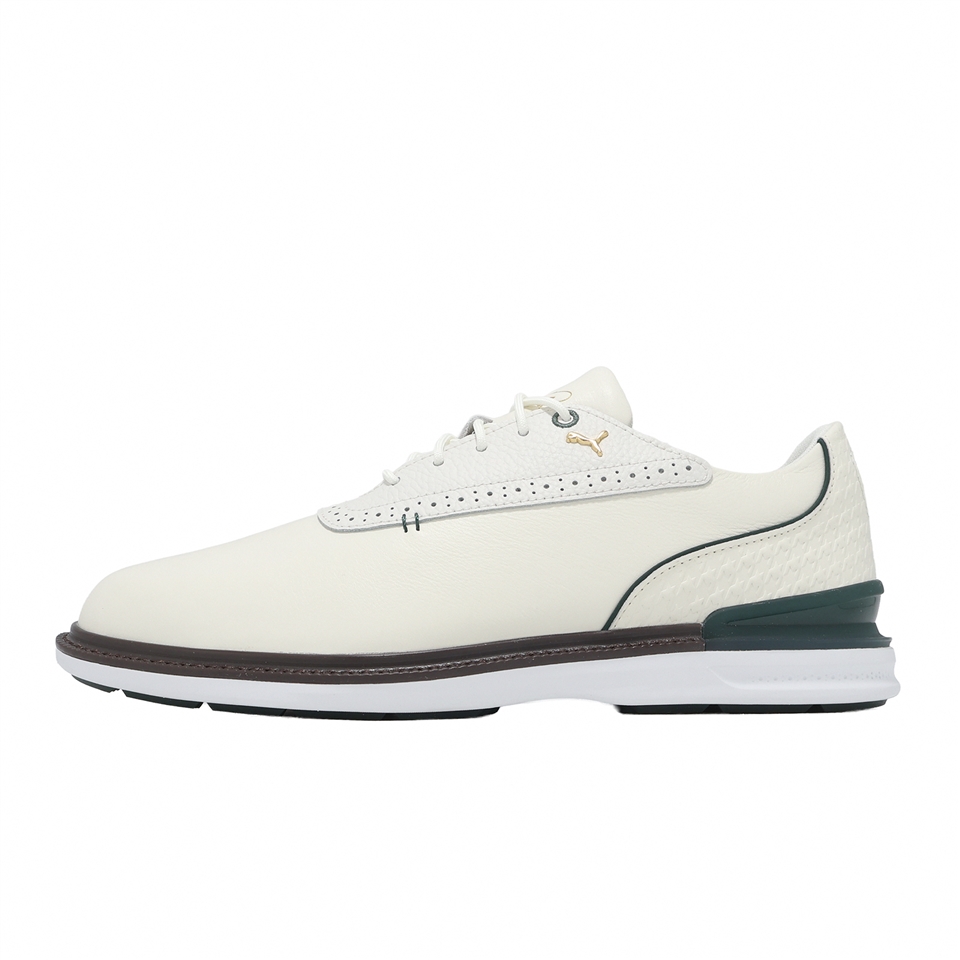 Puma 高爾夫球鞋 AP Avant 2.0 男鞋 聯名 防潑水 米白 無釘 緩震 313208-01|休閒運動鞋|ETMall東森購物網