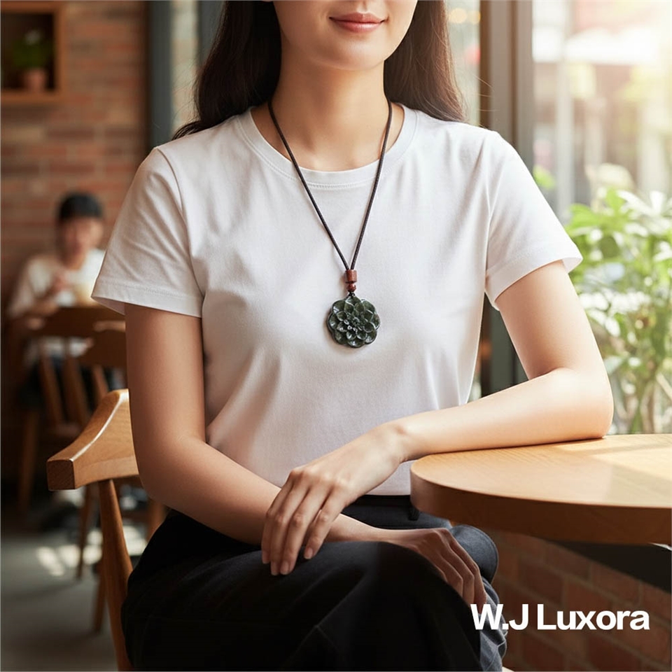W.J Luxora富貴花開彩虹黑曜石項錬1160612-02|其他|ETMall東森購物網