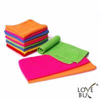【love buy】繽紛炫麗彩色神奇抹布-12入