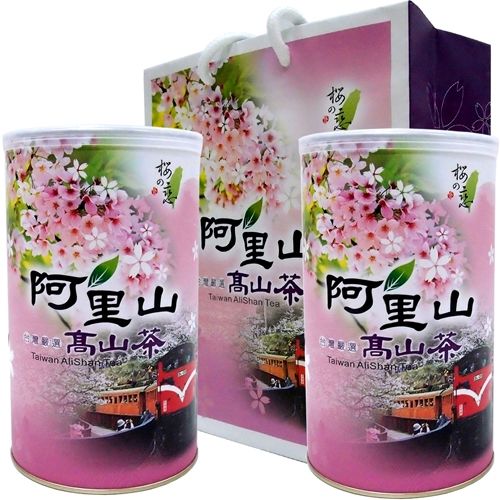 【新造茗茶】阿里山特級高山茶(300g*2罐)  