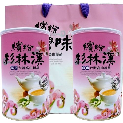 【新造茗茶】杉林溪特等茶(300g*2罐)繽紛紅  