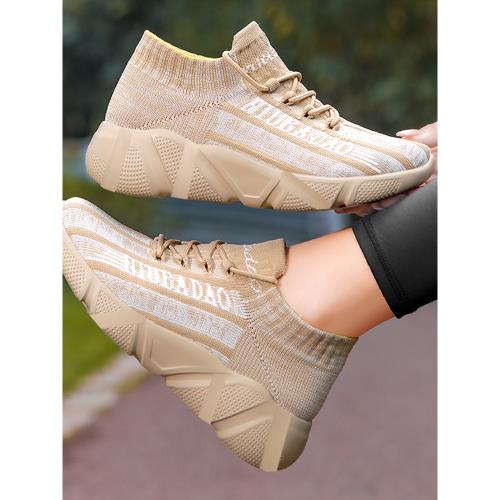 (免運)【格外送鞋墊】廣場舞蹈鞋女秋季新款曳步舞鞋軟底休閑運動跳舞鞋