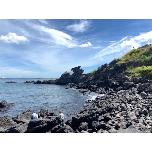 濟州旅遊｜無購物｜絕美海景涉地岬．火山丘城山日出峰．朝聖非常律師拍攝地觀音寺．品嚐鮑魚海鮮鍋、黑豬肉吃到飽．星光夜市五日|高雄_26JKCJUIT9