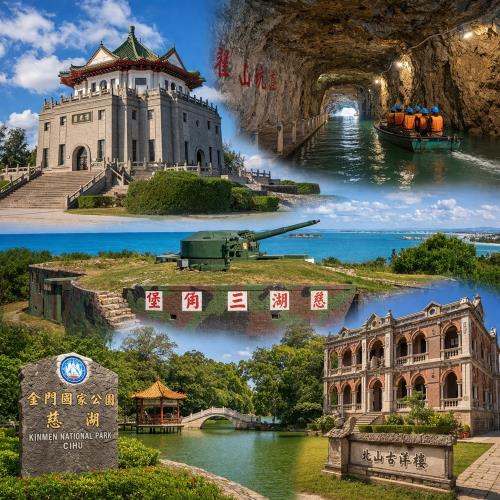 金門藍色公路★遊覽海上秘境.特色閩南美食總兵宴.後浦小鎮導覽3日_26SC401K02