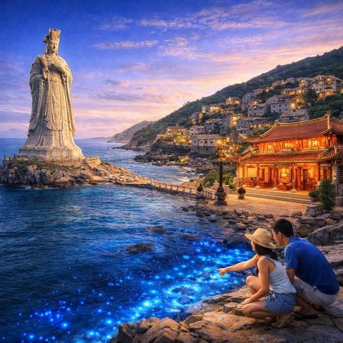 馬祖南北竿．媽祖巨神像.芹壁聚落下午茶.追藍眼淚3日_26MT401SSK