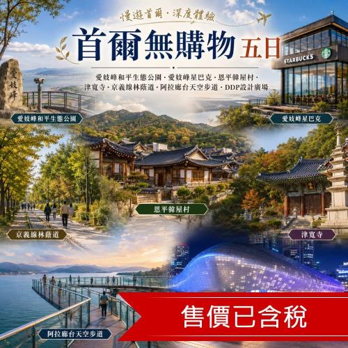 清艙 首爾無購物邊境星巴克~最靠近北韓和平愛妓峰.廣藏市場美食.絕美極光道.韓版好市多倉庫超市.弘大明洞半日逛五日_26JKTTE901