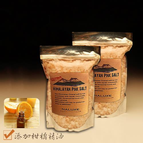 【Naluxe】 玫瑰鹽精油美人湯500g X 2入