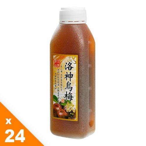 【有機園】台灣洛神烏梅飲24瓶美味組  