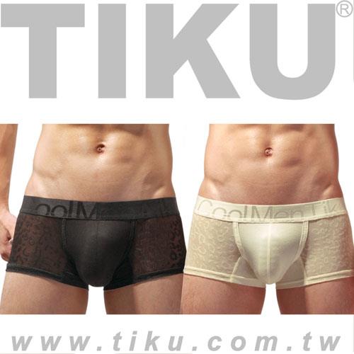 TIKU 梯酷會呼吸的竹纖維 型男平口男內褲超值2件組