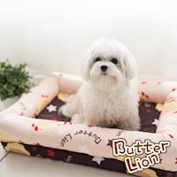 【奶油獅】MIT搖滾星星寵物記憶床墊(大型/10-25kg)2色