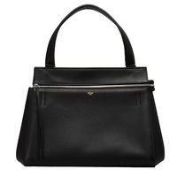 CELINE 方型EDGE小牛皮單肩包(黑)172613SEG