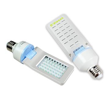 【D’diosas LED】3D平板LED燈泡2入(植物燈)
