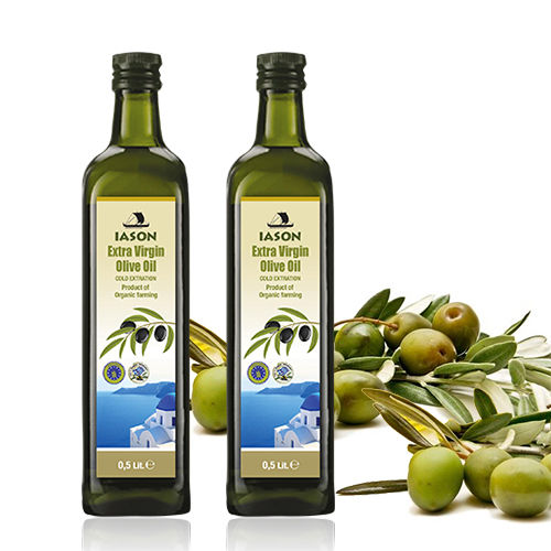 希臘IASON克里特島初榨冷壓橄欖油（500MLX5入特惠組）  