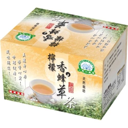 【大雪山農場】檸檬香蜂茶包（10包／盒）共10盒   