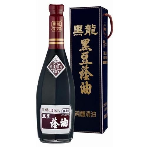 黑龍 特級黑豆蔭油(純釀清油)600ml *6瓶