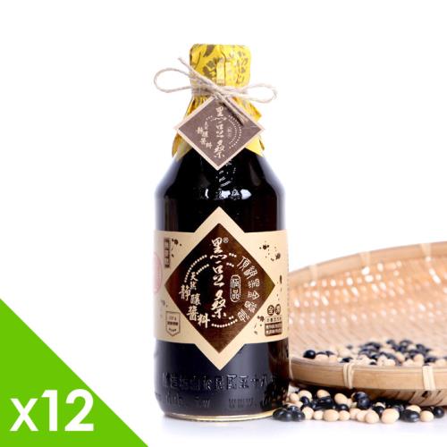 【黑豆桑】天然極品頂級黑金醬油（x 12瓶）  