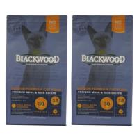 Blackwood 柏萊富 室內貓全齡優活配方(雞肉+米) 貓飼料 4磅*2包