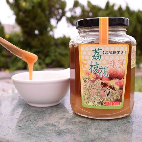 《品峻》荔枝花蜂蜜(450g/罐)  