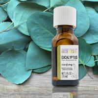 【Aura cacia 卡希雅】美國原裝進口 尤加利原萃精油(15mL)