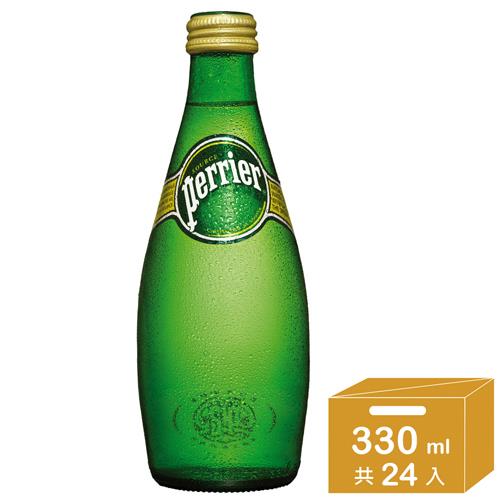 法國Perrier 氣泡天然礦泉水 (330mlx24瓶)  
